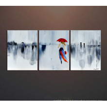 Canvas Painting Gril Oil Painting for Deoration (XD3-398)